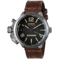 U-Boat 8809 Capsule 45 mm SS BK BE Automatic Mens Watch 10ATM