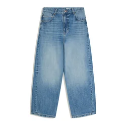 Bershka Kavbojke moder denim