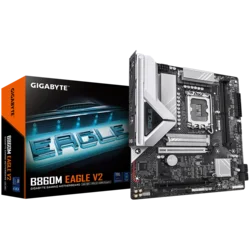 Gigabyte B860M EAGLE V2 LGA1851 mATX osnovna plošča - Intel B860, 2xDDR5, 2xM.2, 4xSATA, 2.5Gb LAN, 1xDP, 1xHDMI
