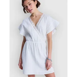 Roxy Bright Mornings Mini Dress coconut milk