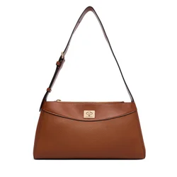 Ročna torba Calvin Klein Mix Media Shoulder Bag LV04F3886G Rjava