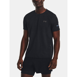 UNDER ARMOUR UA Seamless Stride SS Shirt, Black/Reflective - S, (20492058)