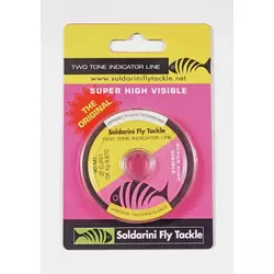 Soldarini Fly Tackle TWO TONE INDICATOR LINE 0.251mm 30m