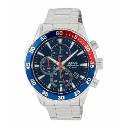 LORUS moška ročna ura Sports Chronograph RM325JX9, Silver