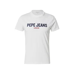 Pepe Jeans Majica marine/temno rdeča/bela