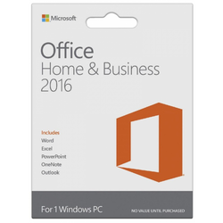 MICROSOFT Office 2016 Home and Business ESD