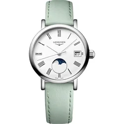 Longines Ženski sat L43304110, Belo kućište, Zeleni