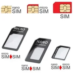 SIM Adapter UNI 3v1 MobilNET Črn
