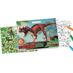 Omalovanke 26x35,5cm 25 listov s nalepkami