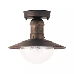 Brilagi - Spoljašnje plafonsko svetlo MOLDE 1xE27/60W IP44 bronza/patina