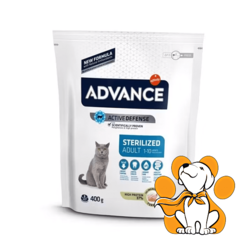 Advance Active Defense Sterilized Adult 400g, Ukusna Hrana za Sterilisane Mačke