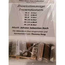BACH J.S.:ZWEISTIMMIGE INVENTIONEN DUO