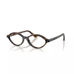 Ray-Ban Dioptrijske naočare Romy Bio Based 0RX7265 8320, Ovalne, Smeđa boja