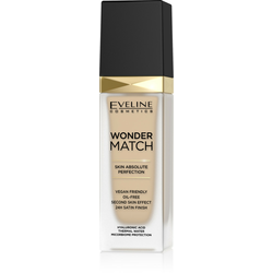 Eveline Tečni puder Wonder Match 10 Svetla vanila 30ml