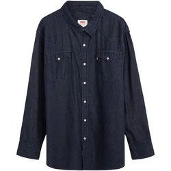 Levis Big & Tall Srajca CLASSIC WESTERN nočno modra