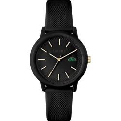 LACOSTE Analogna ura, črna