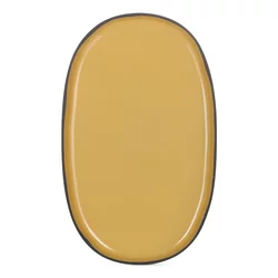 Servirni krožnik CARACTERE, 35 cm, kurkuma, REVOL