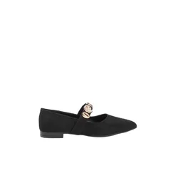 Trendyol Shoes Ženske baletanke Takss26Be00003, Crne