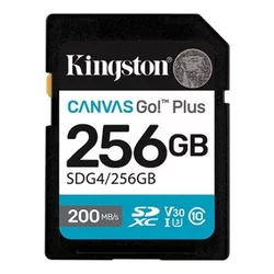MEM SD 256GB Canvas Go! Plus Kingston SDG4256GB