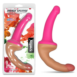 Dupli dildo u dve boje sa pink delom LVTOY00278 / 7516