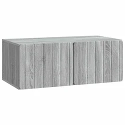 TV ormar za zid 78,5 x 41 x 30 cm Siva Sonoma Konstruirano drvo