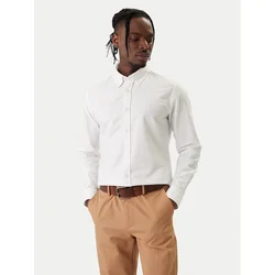 BOSS Srajca H-Roan 50555920 Bela Slim Fit