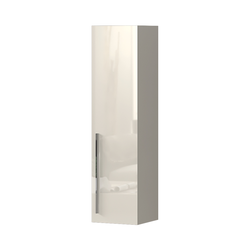 JELA VISEĆA KOMODA VK30-1K/PN - kolekcija Piano - Bež lak/Bež Lak - 30x115x29 cm