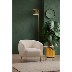 Atelier del Sofa Fotelja Eses 82x82x70cm Krem