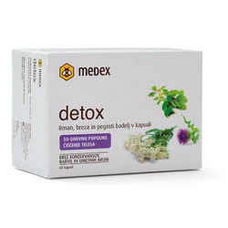 MEDEX detox kapsule, 60 kapsul (22,8g)