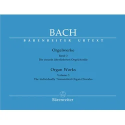 BACH J.S:ORGELWERKE 3 NOTE