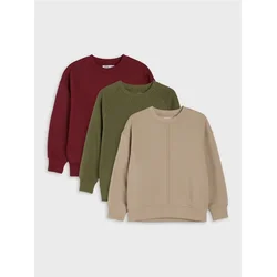 Sinsay - Duksevi sa pamukom 3 komada - khaki