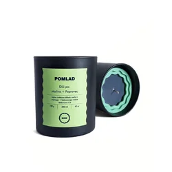 BOW Pomlad, Dišeča sveča, BOW, črna, Malina in poprovec