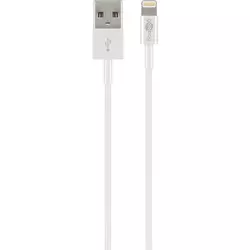 Goobay iPad/iPhone/iPod polnilni kabel/podatkovni kabel [1x USB 2.0 vtič A - 1x Apple Dock-vtič Lightning] 1 m bela Goobay