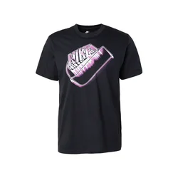 Nike Sportswear Majica FUTURA eozin/črna/bela