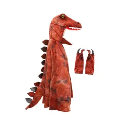 Dečiji kostim T-Rex sa kandžama, Crveno-crni