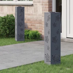Solarna LED svjetlost za stazu 2 pcs Antracit