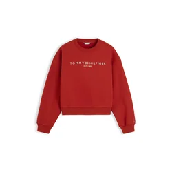 TOMMY HILFIGER Majica rdeča/bela