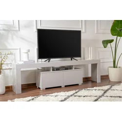 Hanah home TV Komoda Enclave, 180x50x31.3cm, Svetlosiva