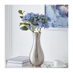 Eglo 421053 - Metalna vaza ABUCAY 28,5x13 cm srebrna