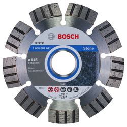 Bosch Dijamantska rezna ploča Best for Stone 2608602641, 115 x 22,23 x 2,2 x 12 mm
