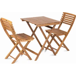 FIELDMANN Baštenski set sto i dve stolice 4010-T ALICE braon