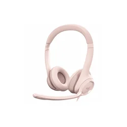 LOGITECH H390 Corded Headset - ROSE - USB