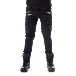 Moške hlače Chemical Black - ANDERS - BLACK STRAIGHT FIT - P-ANDERSM-B