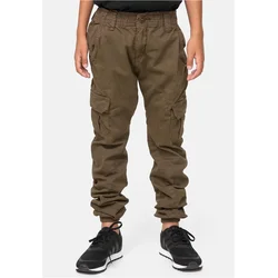 Boys Cargo Jogging Pants Olive