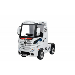 Mercedes ACTROS 4X4 Licencirani Kamion na akumulator za decu - Beli
