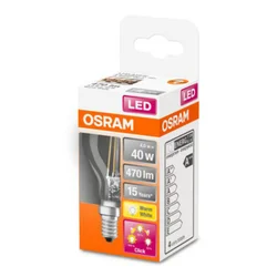 Svetilka OSRAM Classic P LED E14 4W 827 3-Step-dim