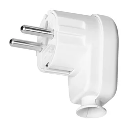 ORNO Univerzalni vtikač Schuko, 16A, 230V, bel
