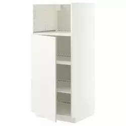 METOD Visoki element za ugradne uređaje, bela/Stensund bela, 60x60x140 cm