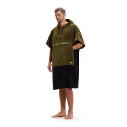 Speedo swim poncho unisex black/yellow s