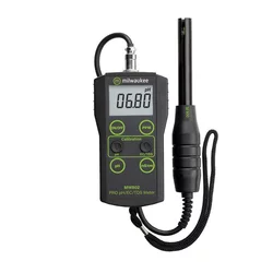 Milwaukee MW 802 PRO pH, EC i TDS merač, Crni